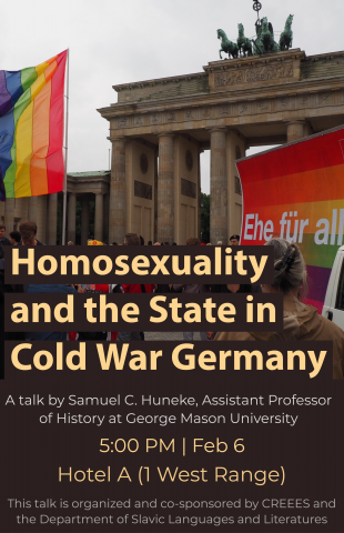 Homosexuality and the State in Cold War Germany