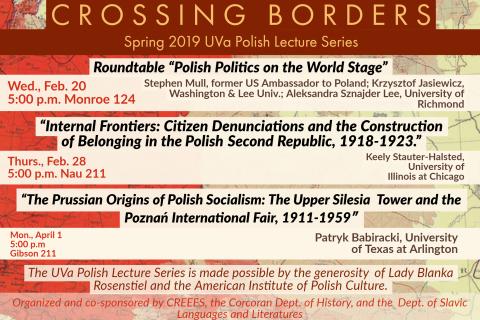 Roundtable "Polish Politics on the World Stage"-Crossing Borders: Spring 2019 Polish Lecture Series