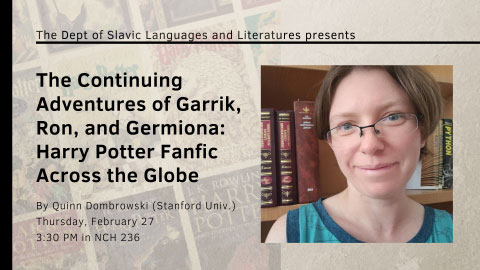 "The Continuing Adventures of Garrik, Ron, & Germiona: Harry Potter Fanfic Across the Globe"
