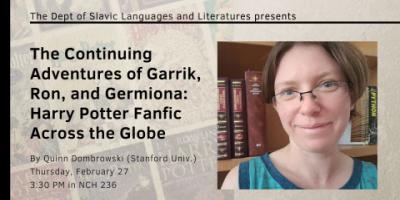 "The Continuing Adventures of Garrik, Ron, & Germiona: Harry Potter Fanfic Across the Globe"